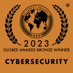 Globee Awards 2023 bronze winner, cybersecurity