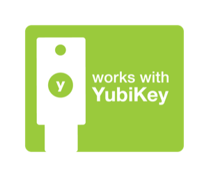 Works with YubiKey logo